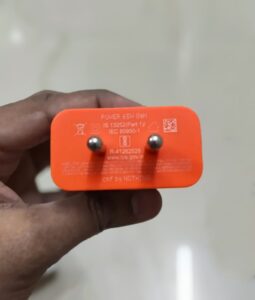 CMF Power 65W GaN charger is an ultra-compact, 3-port (2 USB-C + 1 USB-A) fast charger with universal compatibility and intelligent power distribution for optimal speed. Featuring 8 safety protections, it delivers rapid, safe charging for phones, tablets, earbuds, and notebooks--charging Nothing Phone (2) to 50% in 25 minutes.
Features:
65 W GaN ultra fast charger
3 Port : 2 USB Type C and 1 USB A Port
Ultra compact and portable
Output current : 3A
Universal voltage
8 protection technologies to ensure safest charging even at peak output
One to Power All: 3-in-1 compact design 65W GaN ultra-fast charging wide compatibility.
Universal compatibility:Your new travel companion. The CMF Power 65 GaN works with all major fast charging protocols. Compatible with MFI-certified cables, guaranteeing optimal performance accross a range of tech products.
All-round protection: Rest assured, we've gone the extra mile to protect your devices. With safeguards against short circuits, overheating, excessive currents, high voltage, low voltage, interference, as well as flame retardant protection for the charger's outer shell.
Charge more, carry less : Less is always more with the CMF power 65W GaN charger. Small, portables and beyond powerful, it's your new go-to. From phones and tablets to earbuds and notebooks, its two USB-C ports and USB-A port have you covered.
Intelligent power distribution:Ensures the optima charging speed for all devices.
65W Fast Charging: Powered by the latest GaN tech for the fastest, safest and most energy efficient charging experience. Featuring robust thermal conductivity and high-tempreture resistance. Works hand-in-hand with a chip that can intelligently adjust voltage and current. The result is a powerhouse that can charge the Nothing Phone (2) smartphone up to 50 percent within 25 minutes.